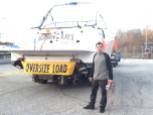 over size load Transport de bateau Jonathan Langevin